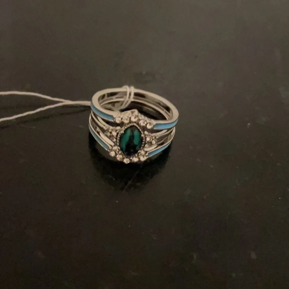 Turquoise stackable ring - Picture 6 of 7